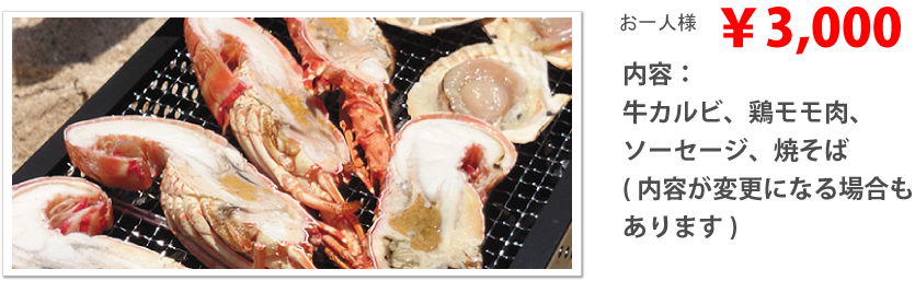 お一人様3.000円
