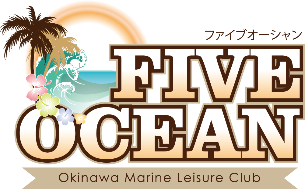 沖縄ジェットスキーレンタルファイブオーシャンロゴ
